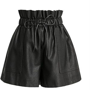 COPY - Faux leather shorts